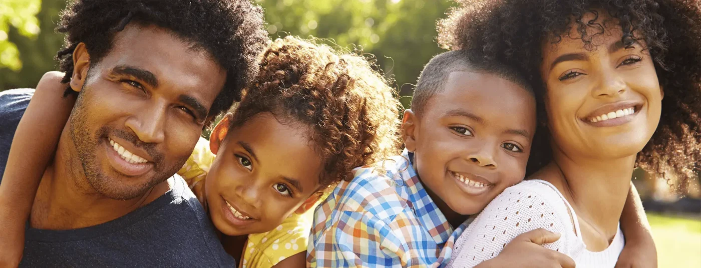 A family supported by United Community Wellness